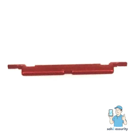 Volume Side Button Outer for Oppo A83 Red